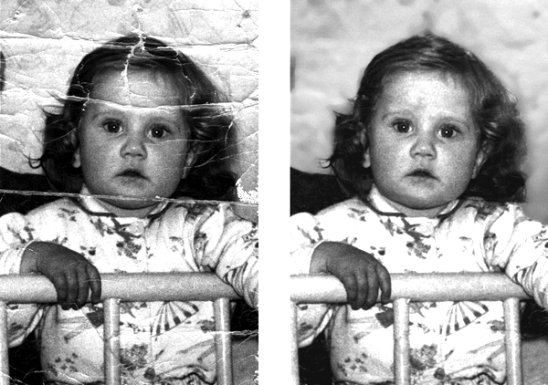 Beispiele Foto-Reparatur via Photoshop