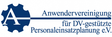Logo Anwendervereinigung für DV-gestützte Personaleinsatzplanung e.V.